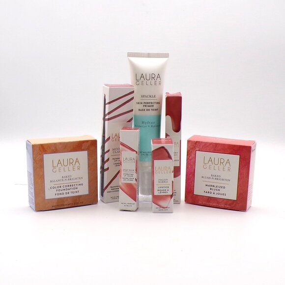 Laura Geller 7 piece Make-Up Bundle - Brand New! Never Used! - Picture 2 of 9